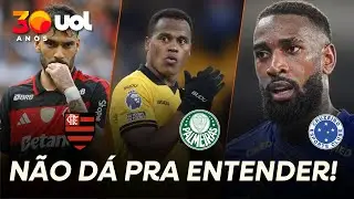 PALMEIRAS, FLAMENGO E CRUZEIRO GASTAM O QUE EUROPEUS NÃO PAGARIAM NESSES JOGADORES!