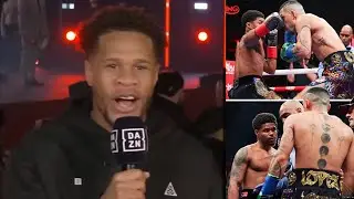 Devin Haney Reacts to Shakur Stevenson SCHOOLING Teofimo Lopez like an AMATEUR