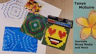 How to Mono Print with a Dollar Tree Toy