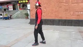 Joeben Dancing To OneTouch || Great Fujian China Wall
