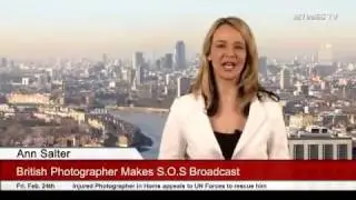 British Photographer makes SOS broadcast