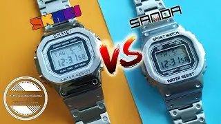 SKMEI против SANDA: Битва цельнометаллических часов Homage | Skmei 1456 против Sanda 390