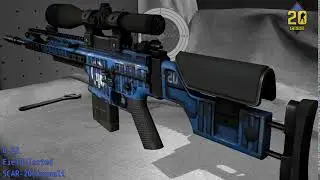 SCAR-20 Assault - Skin Wear Preview