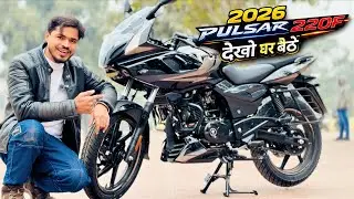 2026 Bajaj Pulsar 220F Walkaround | New Graphics, Color & Design Changes