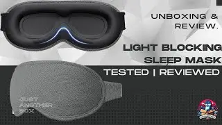 Gritin 100% Light Blocking Sleep Mask for Men & Women &ndash; No Pressure on Eyes, Soft & Comfortable