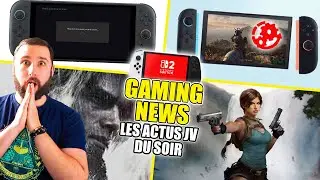 Nintendo Switch 2 : ENFIN LA MISE A JOUR 😱 GAMING NEWS du SOIR : Tomb Raider, RE Requiem & Switch 2