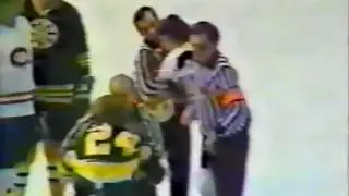 Terry O'Reilly (BOS) vs. Chris Nilan (MTL)