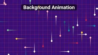 Background Animation Using HTML CSS & JavaScript