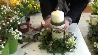 Jak zrobić wianek wielkanocny ze świecą