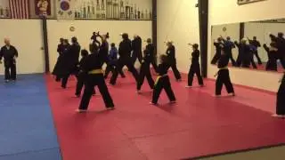 Grandmaster Instructing Class | Line Drills | Martial Arts, Karate | Lancaster PA