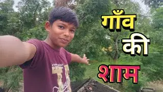 गाँव की शाम 🌆 | Village Evening Vlog |Mr. Suraj Blogs | Desi Vibes