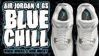 Air Jordan 4 GS Blue Chill