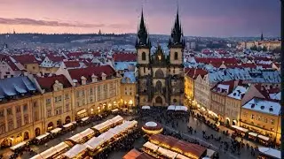 DISCOVER the Hidden Gems of Prague/prague christmas market walking tour 2024