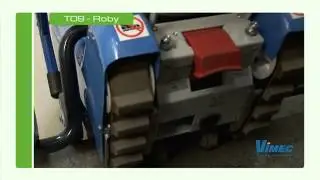 Roby T09, il montascale a cingoli di Vimec