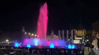 Barcelona - Magic Fountain of Montju&iuml;c - Nov 15, 2025