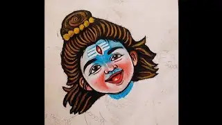 Little shiv ji Drawing || Arts_by_Chandni ||🎨🖌️ #littlekrishna #drawing #trendingvideo #art 