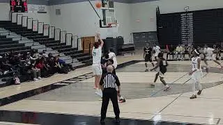 Treasure Coast vs Jensen Beach 56-51 Nate Collins 26pts down 20 come back win Mison 9pts 12-2-2025.