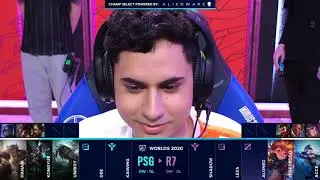 PSG vs  R7  Day 1 Play In Groups  S10 LoL Worlds 2020 PSG Talon vs  Rainbow7