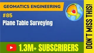 Plane Table Surveying - Miscellaneous - GATE Geomatics Engineering