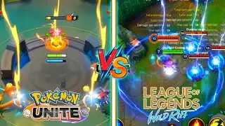 POKEMON UNITE VS WILD RIFT FULL COMPARISON | Objectives Ultimate Abilities