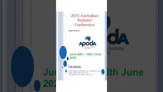 2025 Australian Podiatry Conference