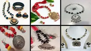 SHALINI'S  LADIES CORNER ::: SAREE  MATCHING SILK THREAD NECKLACE JEWELLERY SETS  DESIGNS  FOR U  .