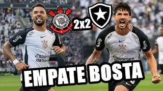 CORINTHIANS 2x2 BOTAFOGO - NARRA&Ccedil;&Atilde;O MIL GRAU