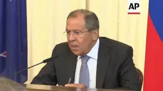 Lavrov denies using Iran base broke UN sanctions