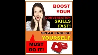 english speaking practice | boost conversation FAST!  #conversatorios #speakingenglish #english