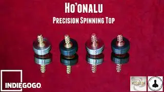Ho'onalu - Tungsten Precision Spinning Top