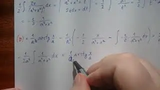 109. Príklady na integrovanie metódou po častiach