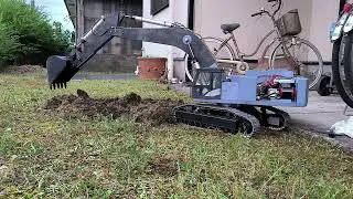 HITACHI Zaxis 870 1/12 RC Excavator First Field Test