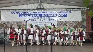 Ansamblul Folcloric &bdquo;Mugurelul&rdquo; al Clubului Copiilor Sighetul Marmației - &bdquo;Călușul Rom&acirc;nesc&rdquo; 2024