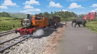 Pinkie Pie's Reaction: Nia And The Unfriendly Elephant