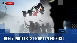 Thousands march against crime and corruption in Mexico Gen Z protests