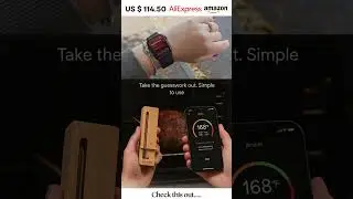 Wireless Meat Thermometer 🍖 | BBQ Like a Pro with Smart Precision!  #shorts #trendingshorts