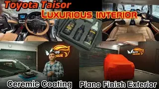 आपकी की भी गाड़ी बन सकती है Luxury🤩 Look Interior & Extexterior 🔥से |🔥 Toyota Taisor Modification✅️