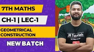7th Maths | Chapter 1 | Geometrical Construction | Lecture 1 | Practice Set 1 | Maharashtra Board |
