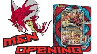 Opening A Pok&eacute;mon Shiny Mega Gyarados Box!!
