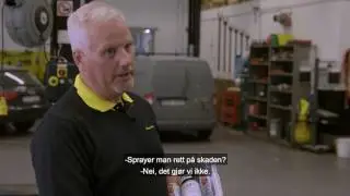 Reparere en liten lakkskade