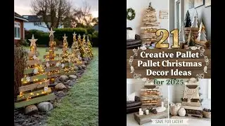 21 Creative Pallet Christmas Decor Ideas for 2025