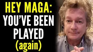 Hey MAGA! Trump Still Thinks You Guys Are Stupid! And, well...