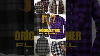 Flannel Shirts by Origin Leather &ndash; Bulk Orders Available!