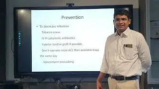 Complications after ACL Surgery.  Dr Jayendra . Coimbatore