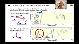 Intensity and Shape of Infrared Signals; Analyzing IR Spectra
