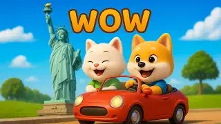 🐱Milo Kitten & 🐶Tigo Puppy Save Coins To Buy Red Toy Car 🚗✨