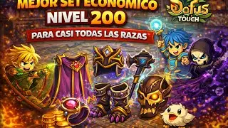 MEJOR SET ECONÓMICO PARA NIVEL 200 2026-DOFUS TOUCH SIRVE EN TODAS LAS RAZAS 