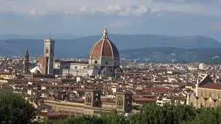 1DX2 1393 C0398   view of Florence via Piazza Michelangelo