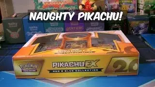 Red and Blue Pikachu EX! | Naughty Pikachu