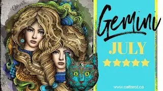 💞 GEMINI JULY 2018 TAROT ***Adapt and go around the obstacles***